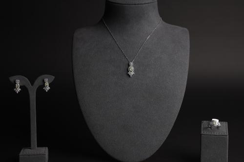 نص طقم عيار فضة 925