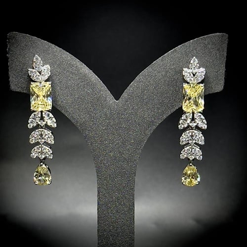 طقم فضة عيار 925 مكون من 4 قطع