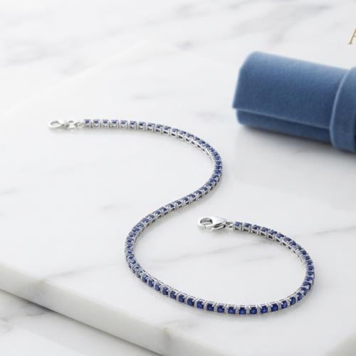 اسوارة تنس فضة عيار 925