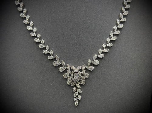 طقم فضة عيار 925 مكون من 4 قطع