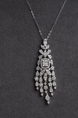 نص طقم مكون من 4 قطع فضة 925