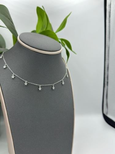 تشوكر فضة عيار 925