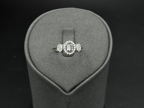 طقم فضة عيار 925 مكون من 4 قطع