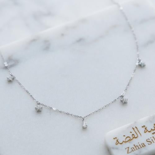 تشوكر فضة عيار 925