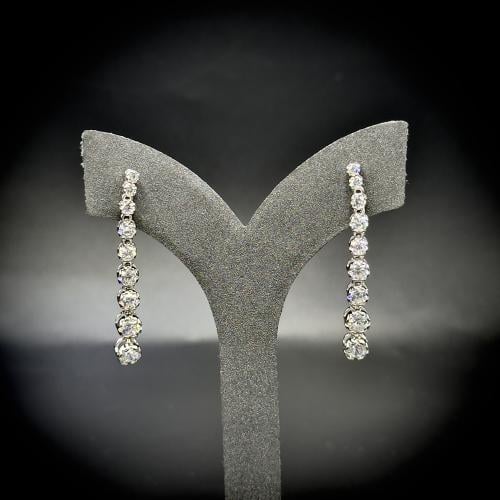 حلق فضة عيار 925