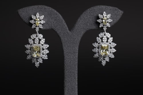 نص طقم مكون من 4 قطع فضة 925