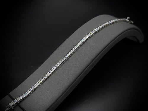 اسوارة تنس فضة عيار 925