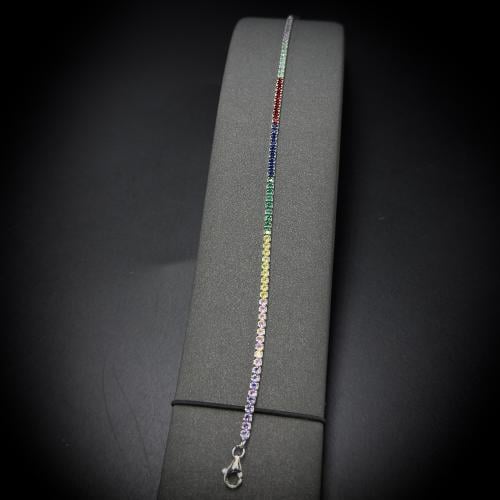 اسوارة تنس فضة عيار 925