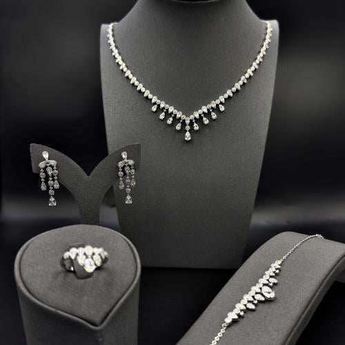 طقم فضة عيار 925