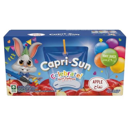 عصير سيلليبريت بالتفاح بدون سكر من كابري سن – 1 كر...