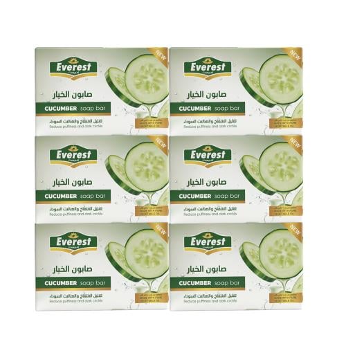صابون بالخيار من افريست – 6 حبات × 80 جرام