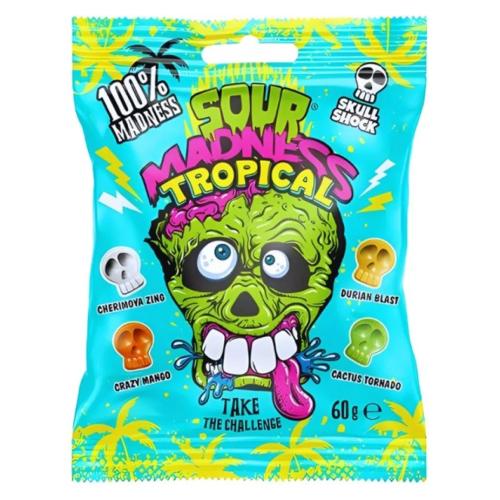 حلوى حامضة تروبيكال من سور مادنس – 60 جرام