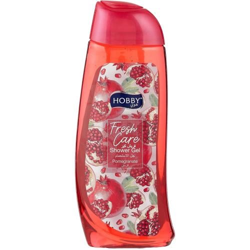 هوبي جل الاستحمام فريش كير بالرمان , 500 مل