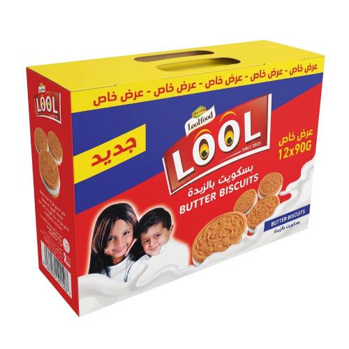 لوول بسكويت بالزبدة – 1 كرتون × 24 حبة