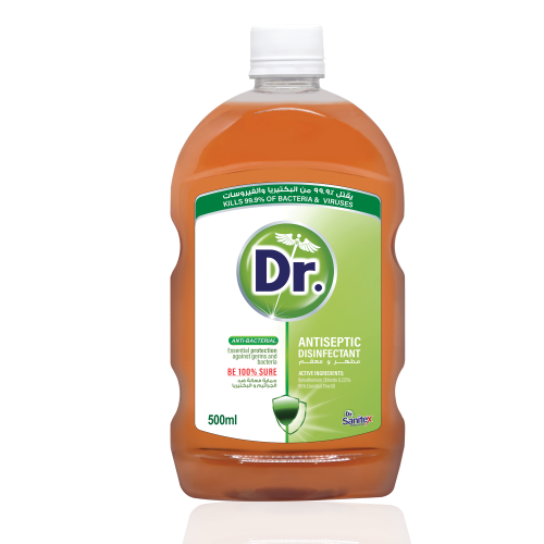مطهر ومعقم دي ار | 500 مل | 2 حبة |