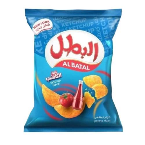 البطل شرائح البطاطس بنكهة الكاتشب – 110 جرام
