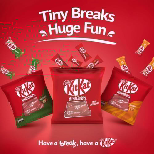 كيت كات ميني شوكولاتة بالحليب – من نستله – 73.5 جم