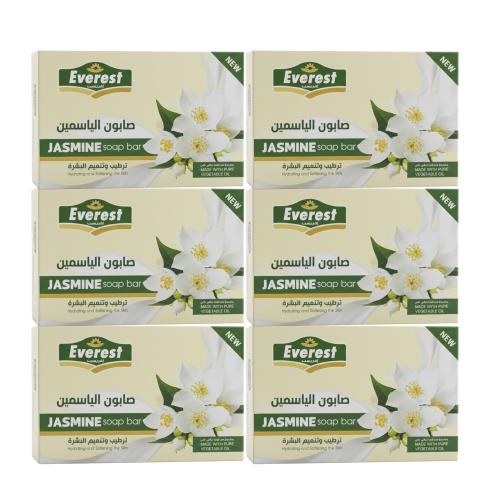صابون بالياسمين من افريست – 6 حبات × 80 جرام