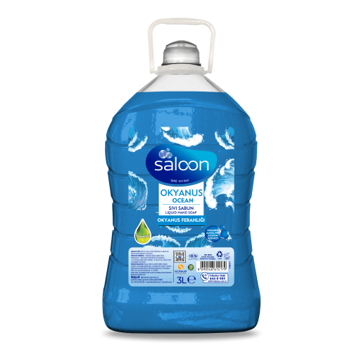 سائل اليدين سالون – برائحة نسيم المحيط – 3 لتر