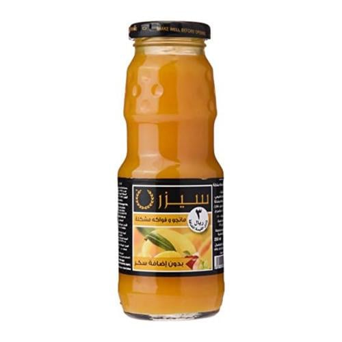 نكتار مانجو وفواكه مشكلة بدون سكر مضاف من سيزر – 2...