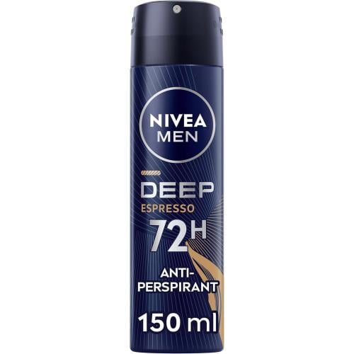مزيل عرق ديب إسبريسو للرجال بخاخ من نيفيا – 150 مل