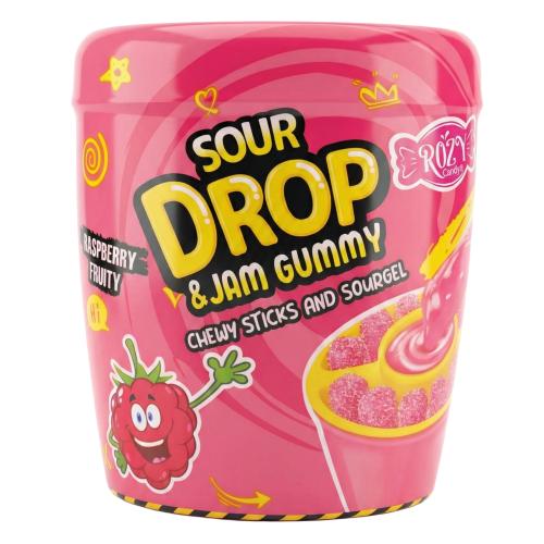 أصابع جيلي مع مربى حامض بطعم توت العليق من روزي كا...