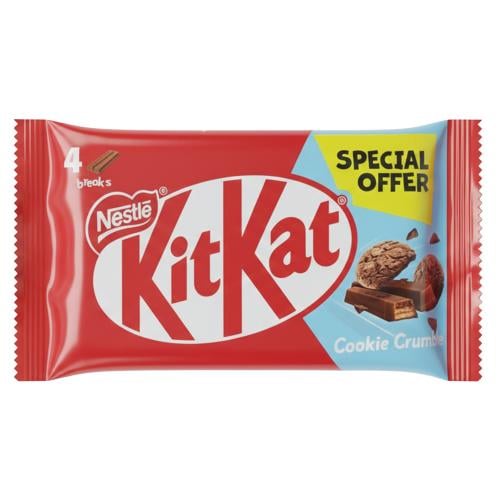 ويفر كيت كات كوكي كرمبل من نستلة – 1 كيس × 4 حبات