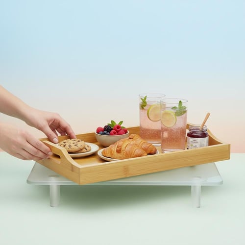 صحن تقديم خشبي مستطيل - AL-6286