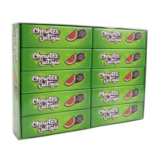 علكة بنكهة البطيخ من شوتكس – 1 باكت × 20 حبة