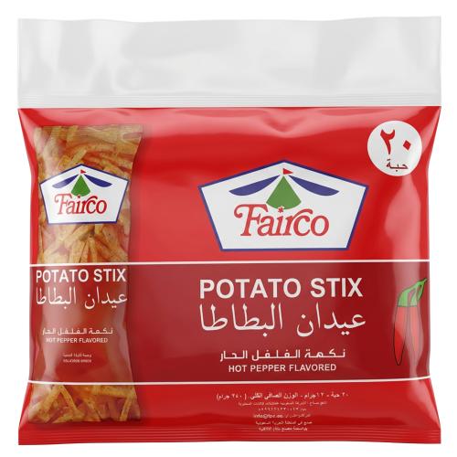 عيدان البطاطا بنكهة الفلفل الحار من فيركو – 1 كيس...