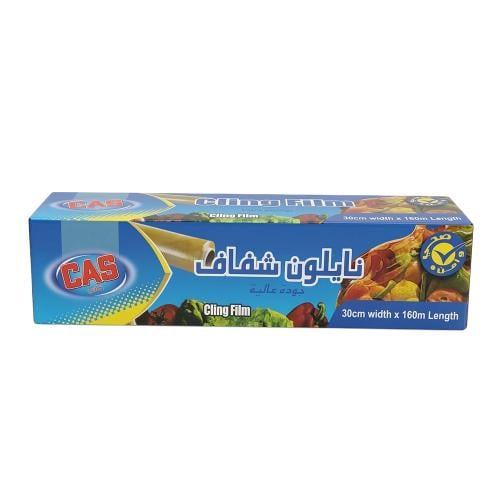 كاس نايلون تغليف شفاف رول
