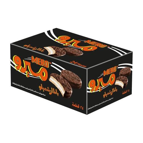 ميرو بسكويت محشو بالمارشميلو ومغطى بالشوكولاتة – 1...
