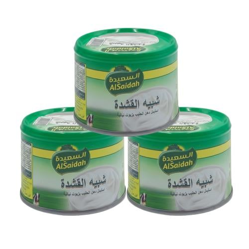 قشطة من السعيدة – 3 × 170 جرام