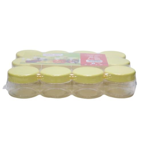 برطمان شفاف | 12 حبات | 50 مل | A-001