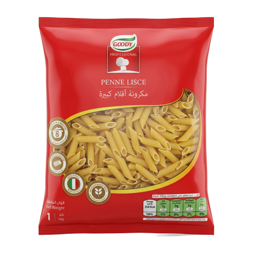 مكرونة أقلام كبيرة من قودي – 1 كيلو