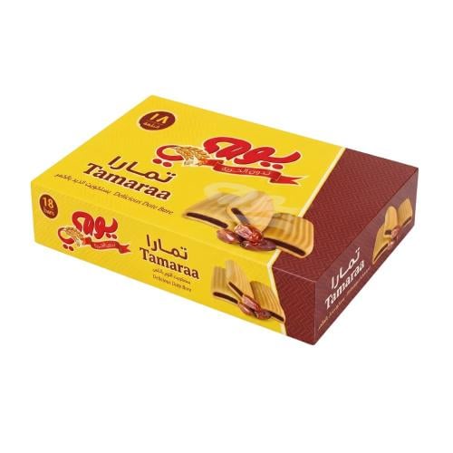 يومي تمارا بسكويت بالتمر – 1 كرتون × 18 قطعة