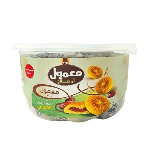 أم صالح معمول بر محشو بالتمر الطبيعي – 450 جرام