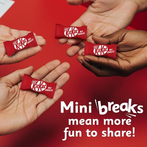 كيت كات ميني شوكولاتة بالحليب – من نستله – 73.5 جم