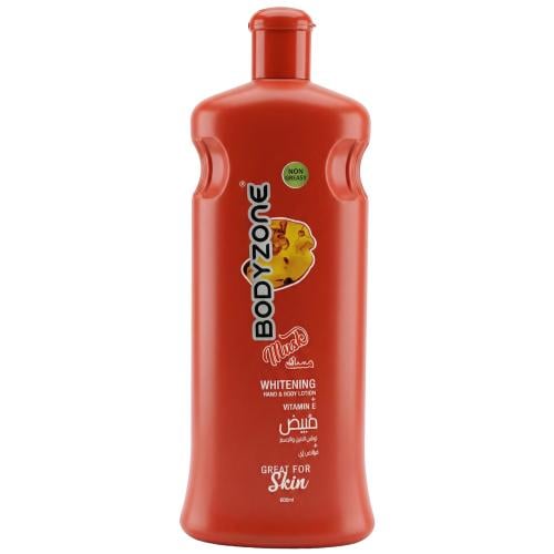 لوشن مبيض لليدين والجسم مع فيتامين إي برائحة المسك...
