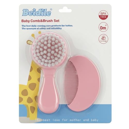 طقم فرشاة ومشط للأطفال من بيدايلي