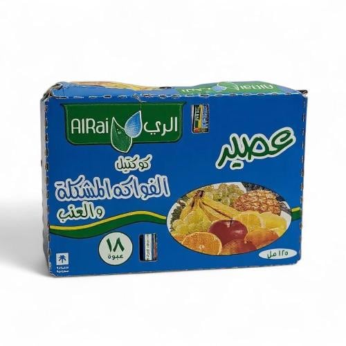 كرتون عصير "الري" كوكتيل الفواكه المشكلة والعنب –...