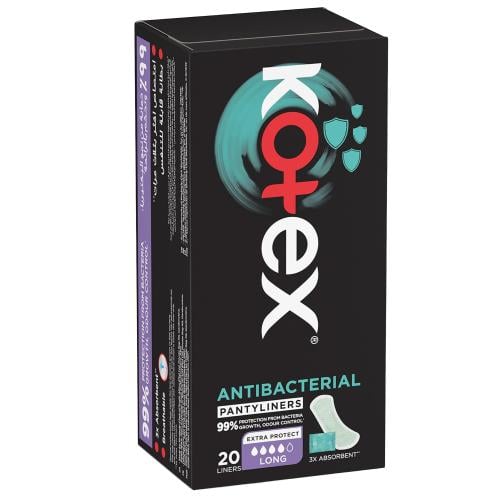 فوط صحية طويلة مضادة للبكتيريا من كوتكس – 20 فوطة