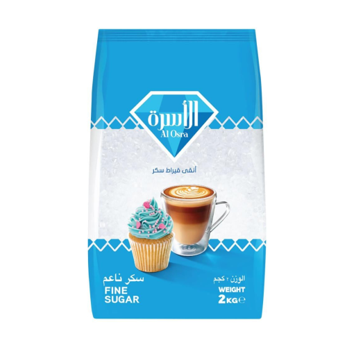 سكر الاسرة ناعم - 2 كيلو