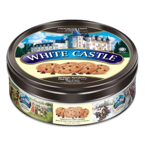 كوكيز رقائق الشوكولاتة من وايت كاسل – 1 عبوة × 105...