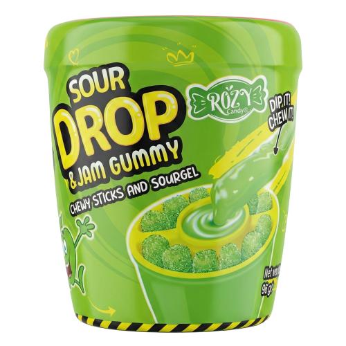 أصابع جيلي مع مربى حامض بطعم التفاح من روزي كاندي...