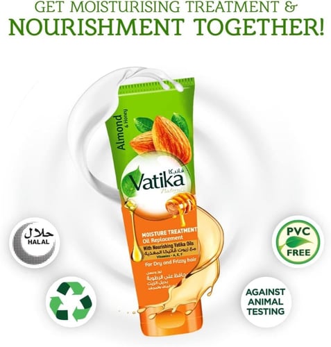 بديل الزيت لوز وعسل للشعر الجاف من فاتيكا – 300 مل