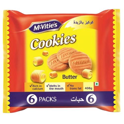 كوكيز بالزبدة من ماكفيتيز - 1 كيس × 6 حبات