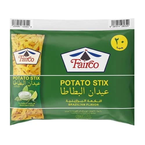 فيركو عيدان البطاطس بالنكهة البرازيلية – 1 كيس × 2...