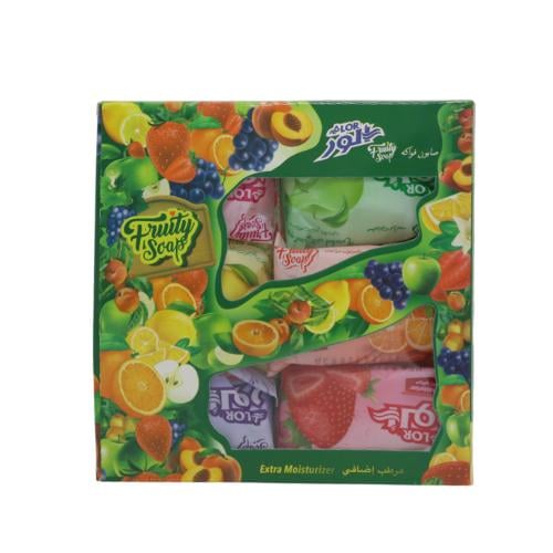 صابون جسم فواكه | 6حبه | الور