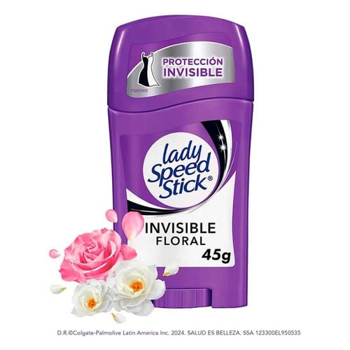 مزيل عرق انفيزبيل فلورال ستيك للنساء من ليدي سبيد...